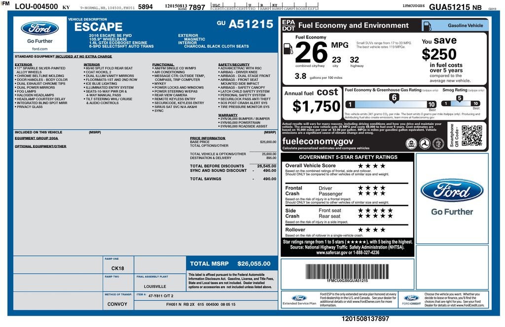2016 Ford Escape SE - Photo 15