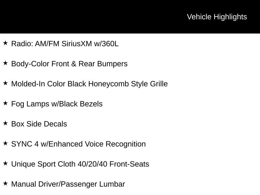 2023 Ford F-150 XL Sport