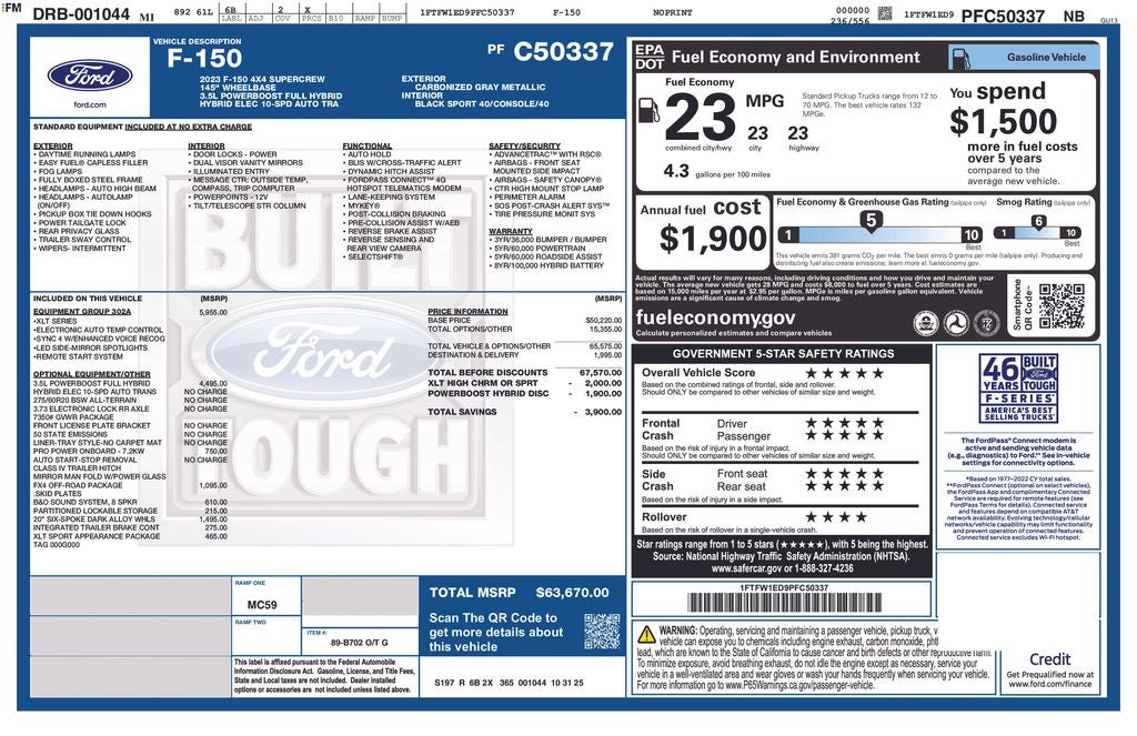 2023 Ford F-150 XLT