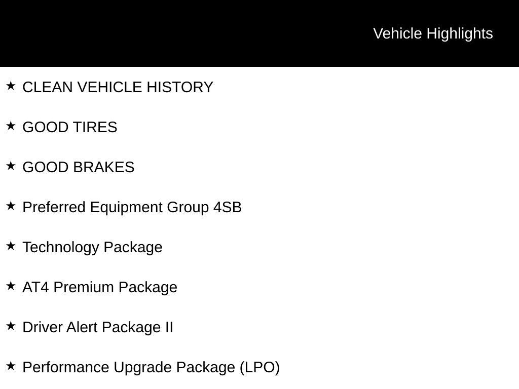 2020 GMC Sierra 1500 AT4