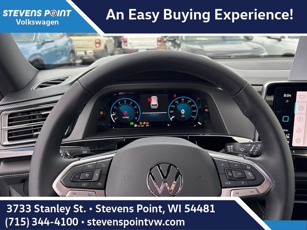 2026 Volkswagen Atlas Cross Sport 2.0T SEL R-Line Black