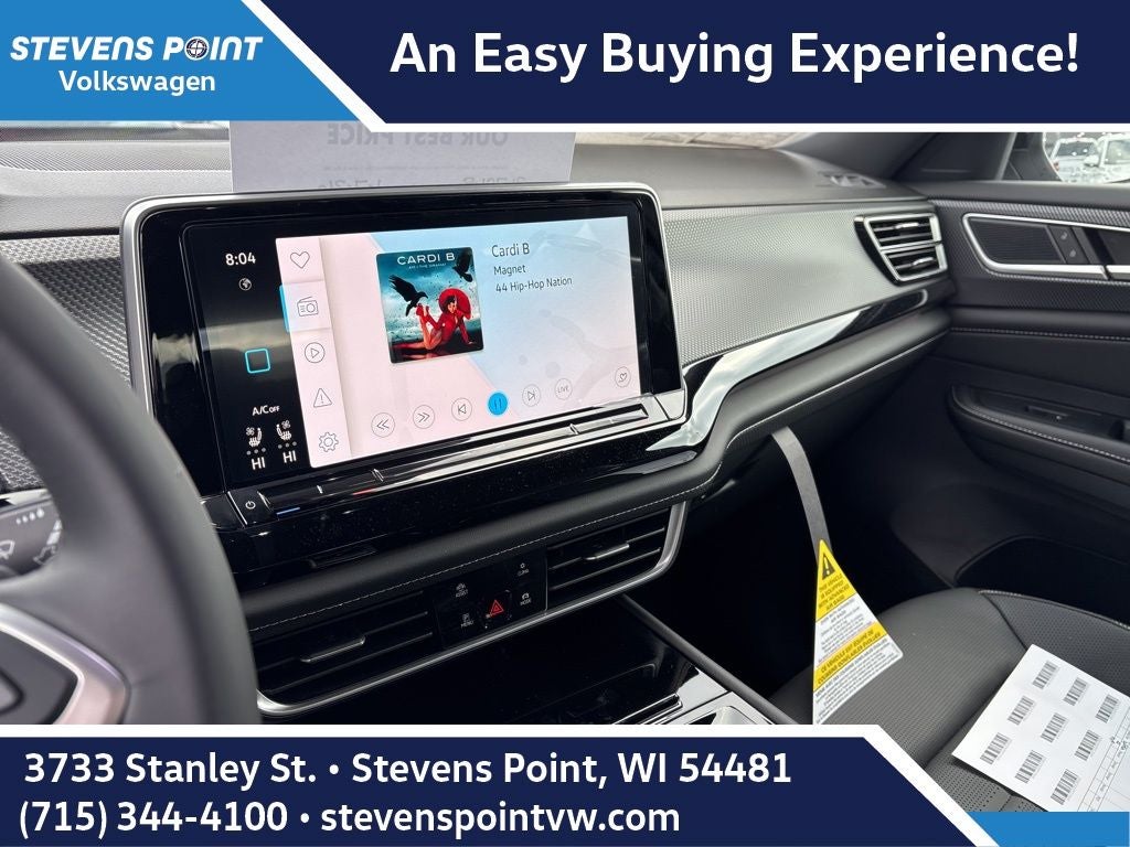 2026 Volkswagen Atlas Cross Sport 2.0T SEL R-Line Black