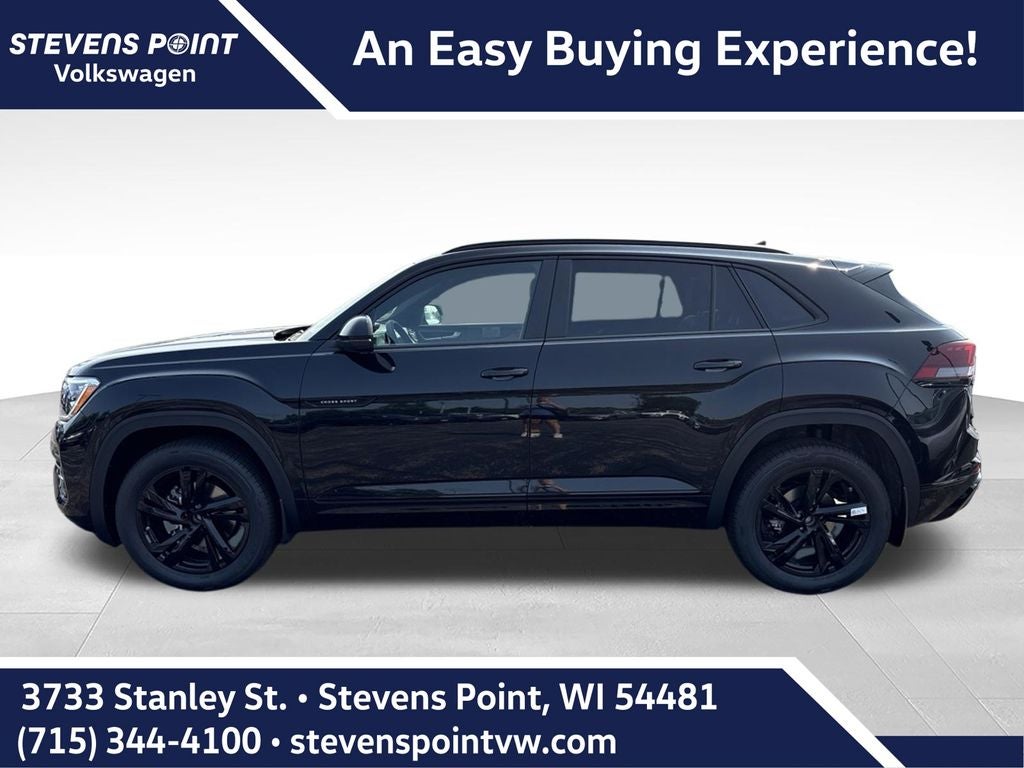 2026 Volkswagen Atlas Cross Sport 2.0T SEL R-Line Black