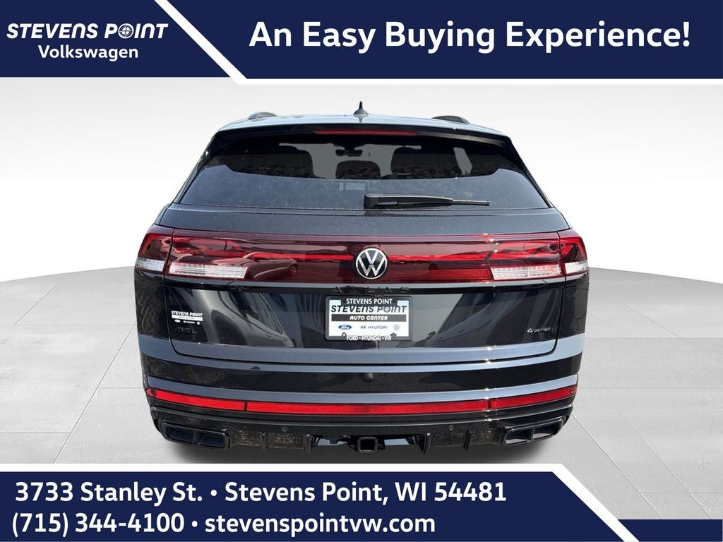2026 Volkswagen Atlas Cross Sport 2.0T SEL R-Line Black