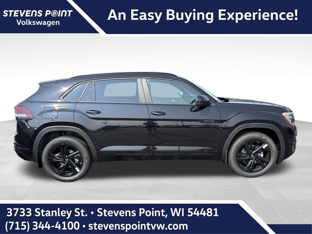 2026 Volkswagen Atlas Cross Sport 2.0T SEL R-Line Black