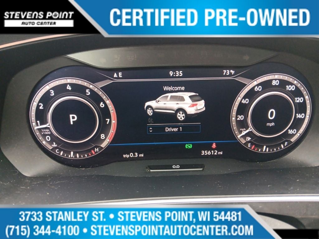 2019 Volkswagen Tiguan 2.0T SEL