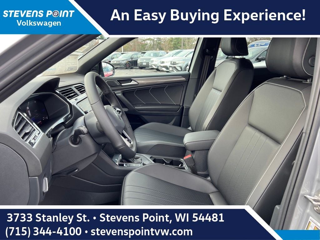 2024 Volkswagen Tiguan 2.0T SE R-Line Black