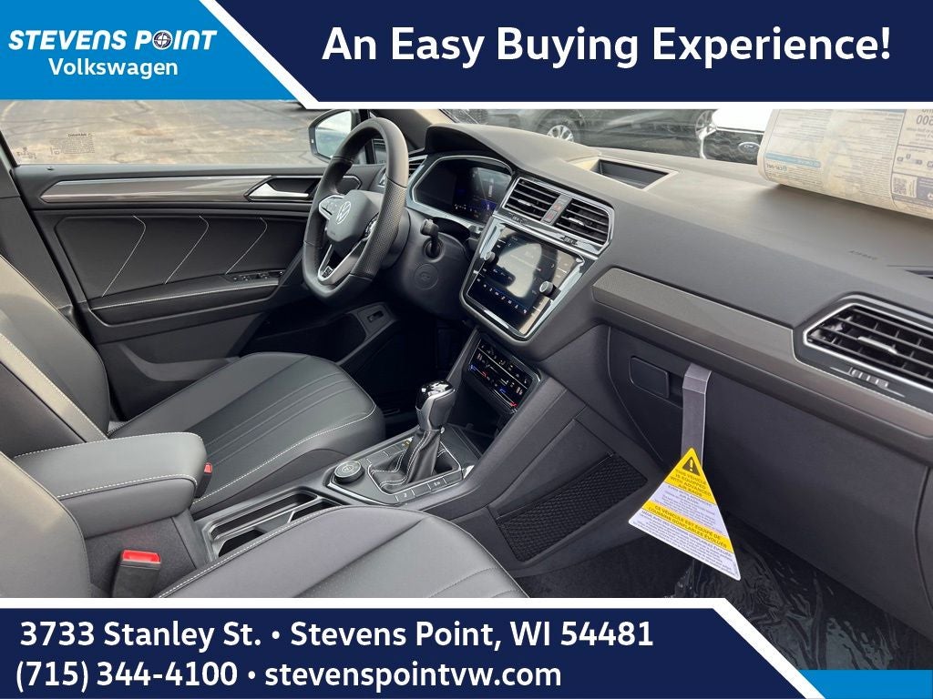 2024 Volkswagen Tiguan 2.0T SE R-Line Black