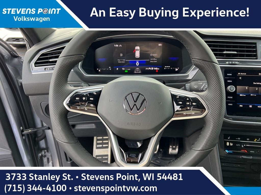 2024 Volkswagen Tiguan 2.0T SE R-Line Black