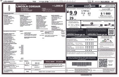 2022 Lincoln Corsair Reserve