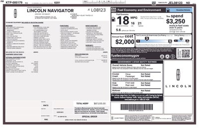 2018 Lincoln Navigator Select