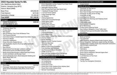2022 Hyundai Santa Fe SEL
