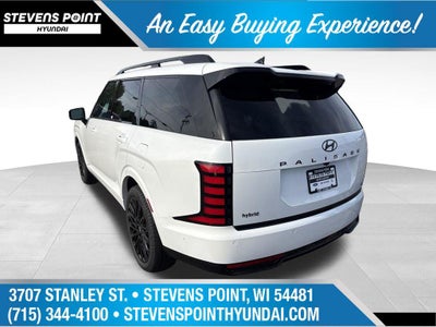 2027 Hyundai Palisade Hybrid Calligraphy Black Ink