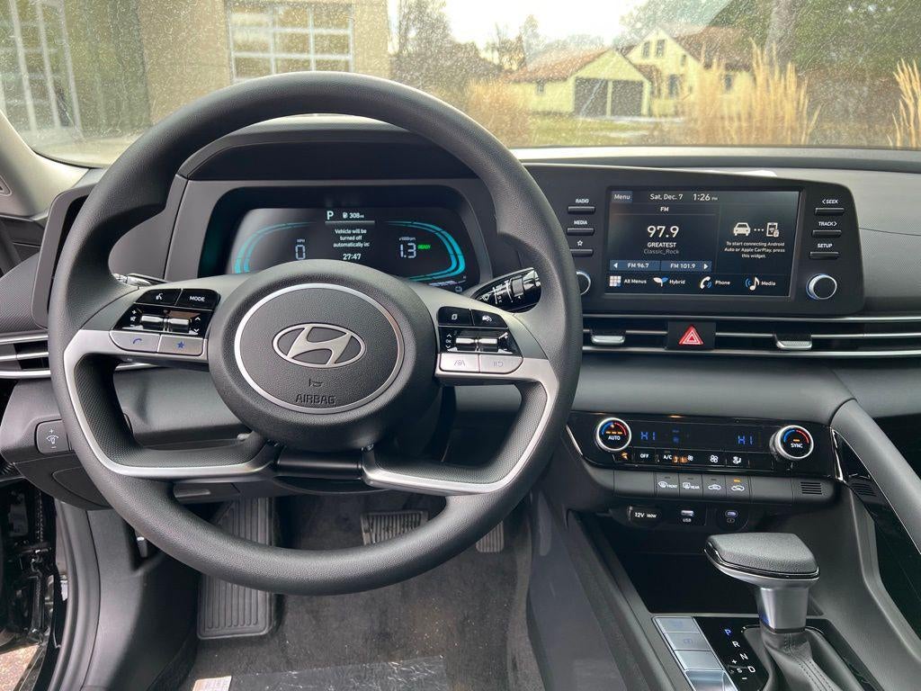 2025 Hyundai Elantra Hybrid Blue