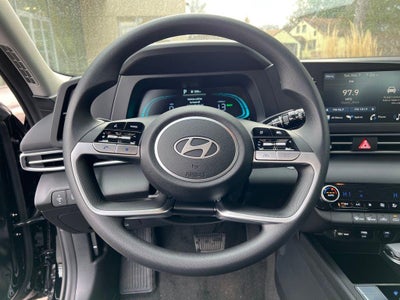 2025 Hyundai Elantra Hybrid Blue