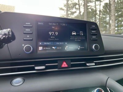 2025 Hyundai Elantra Hybrid Blue