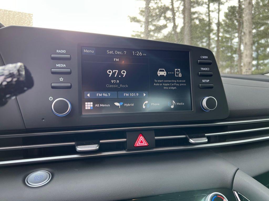 2025 Hyundai Elantra Hybrid Blue