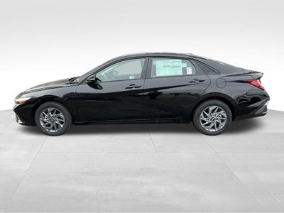 2025 Hyundai Elantra Hybrid Blue