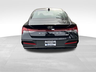 2025 Hyundai Elantra Hybrid Blue