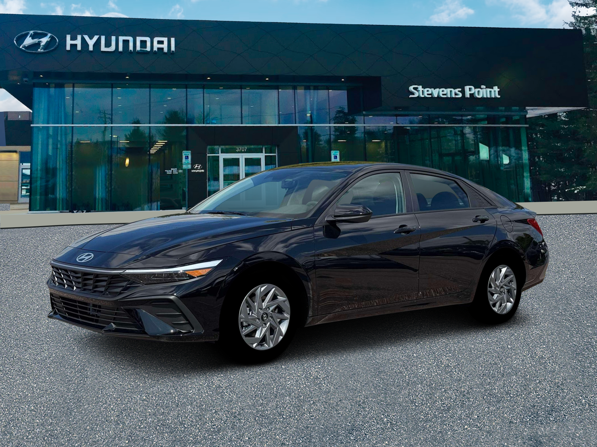 2026 Hyundai Elantra Hybrid Blue