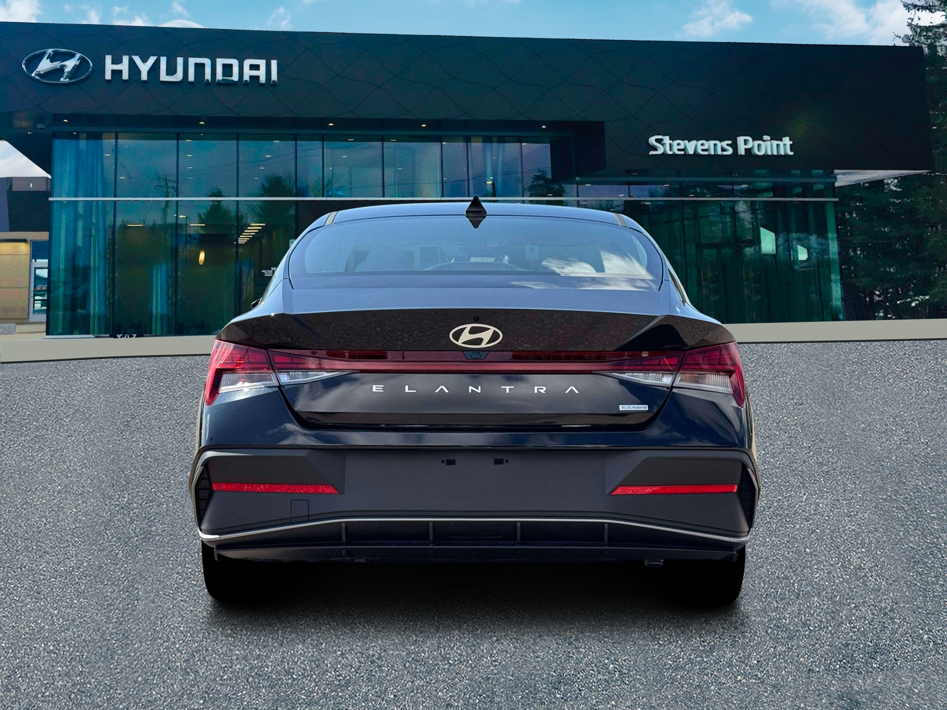 2026 Hyundai Elantra Hybrid Blue
