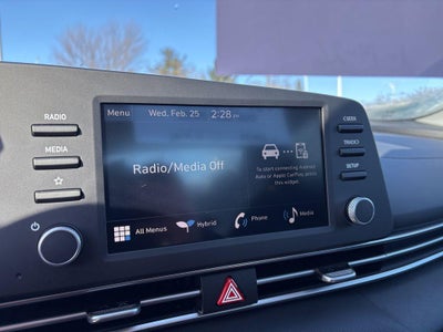 2025 Hyundai Elantra Hybrid Blue