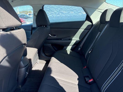 2025 Hyundai Elantra Hybrid Blue