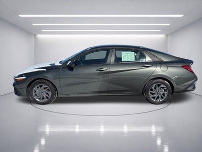 2025 Hyundai Elantra Hybrid Blue