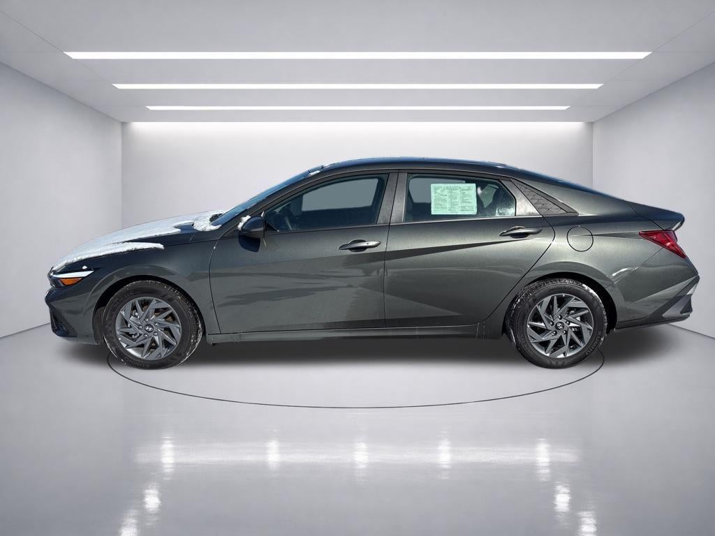 2025 Hyundai Elantra Hybrid Blue