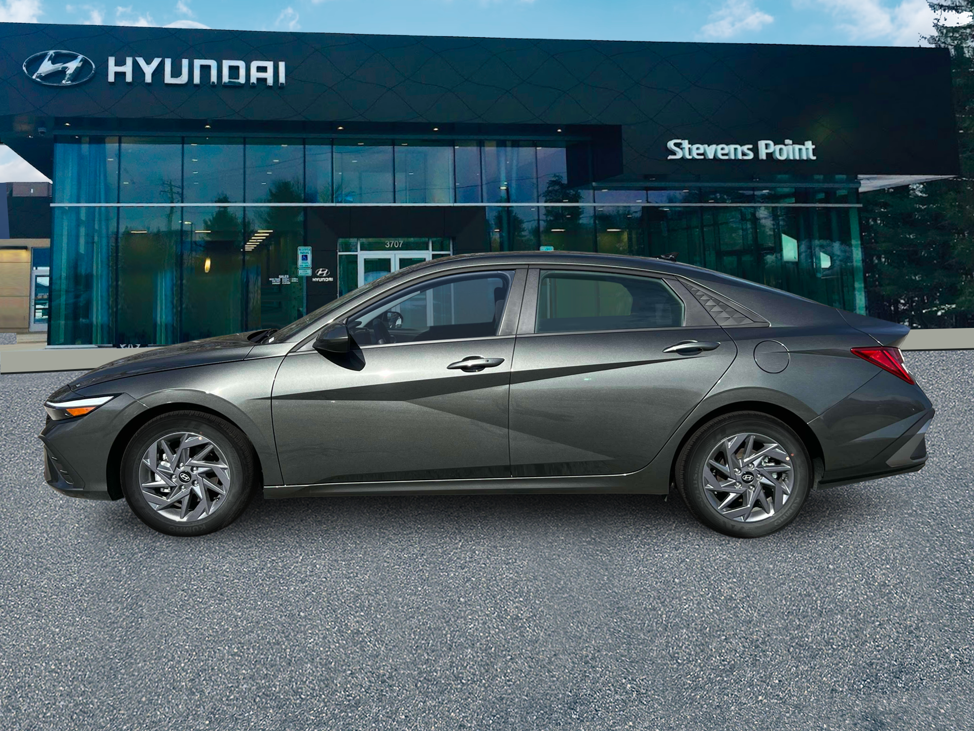 2025 Hyundai Elantra Hybrid Blue