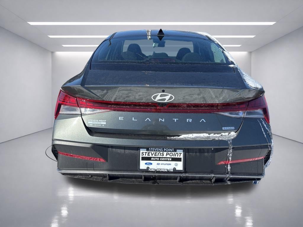 2025 Hyundai Elantra Hybrid Blue