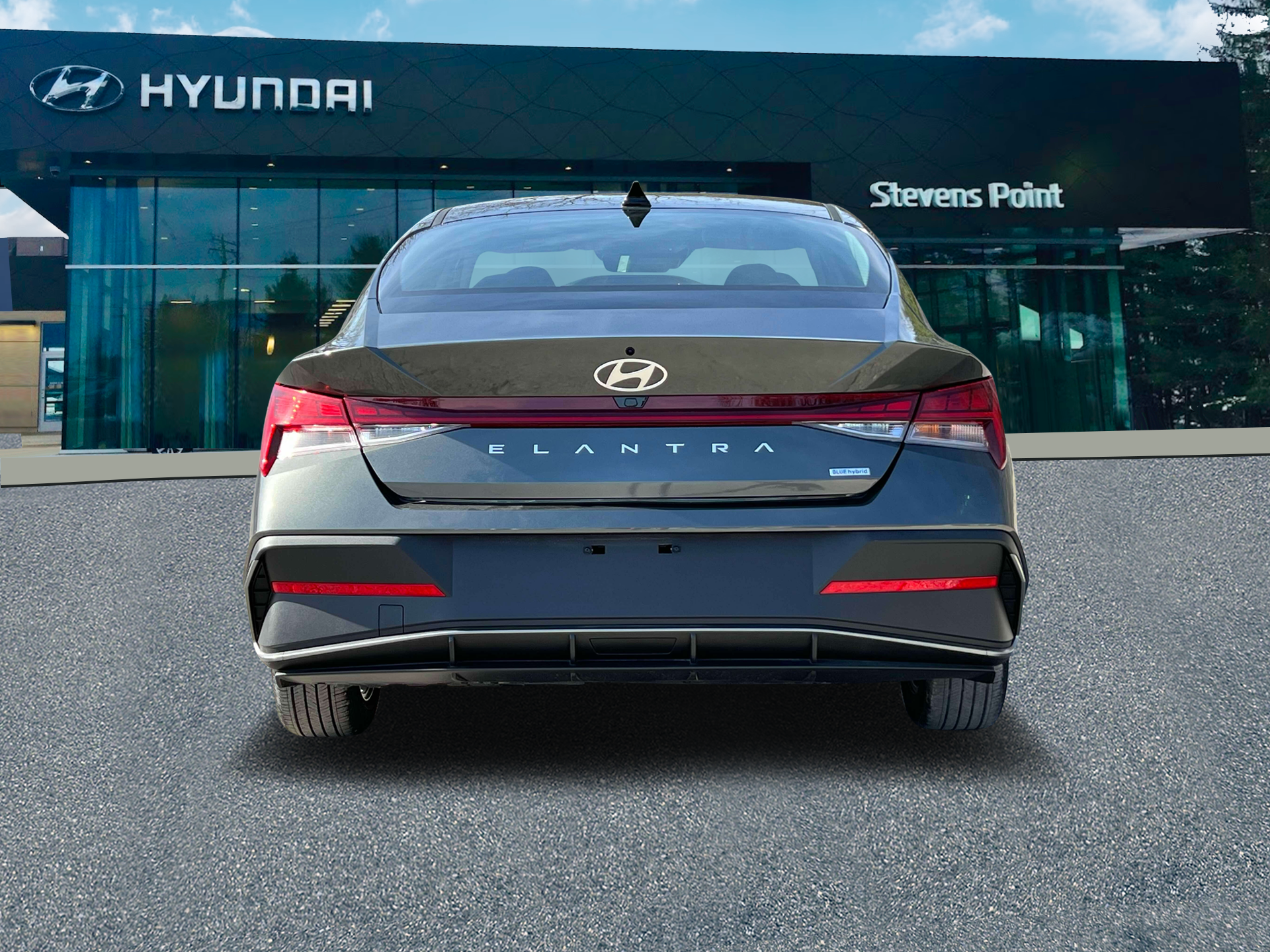 2025 Hyundai Elantra Hybrid Blue