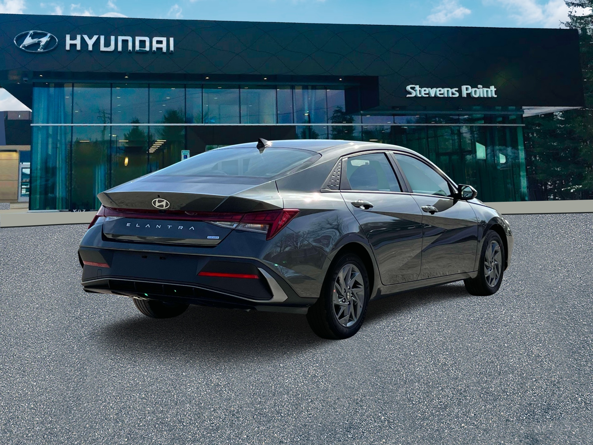 2025 Hyundai Elantra Hybrid Blue