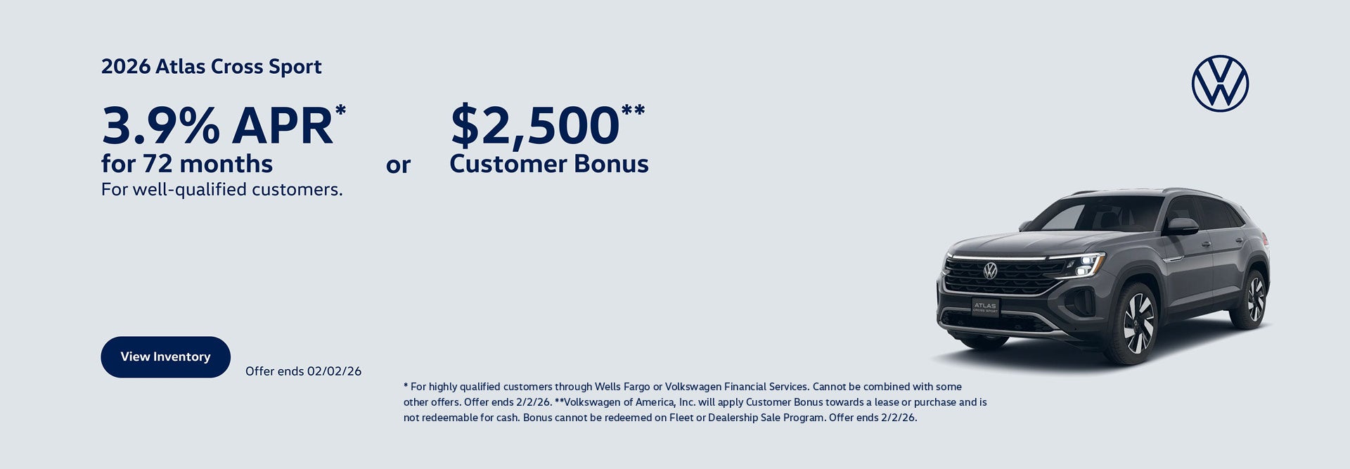 Volkswagen Atlas Cross Sport