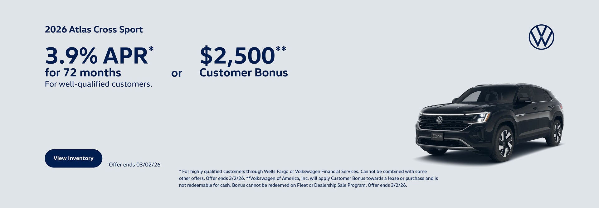 VW Atlas Cross Sport