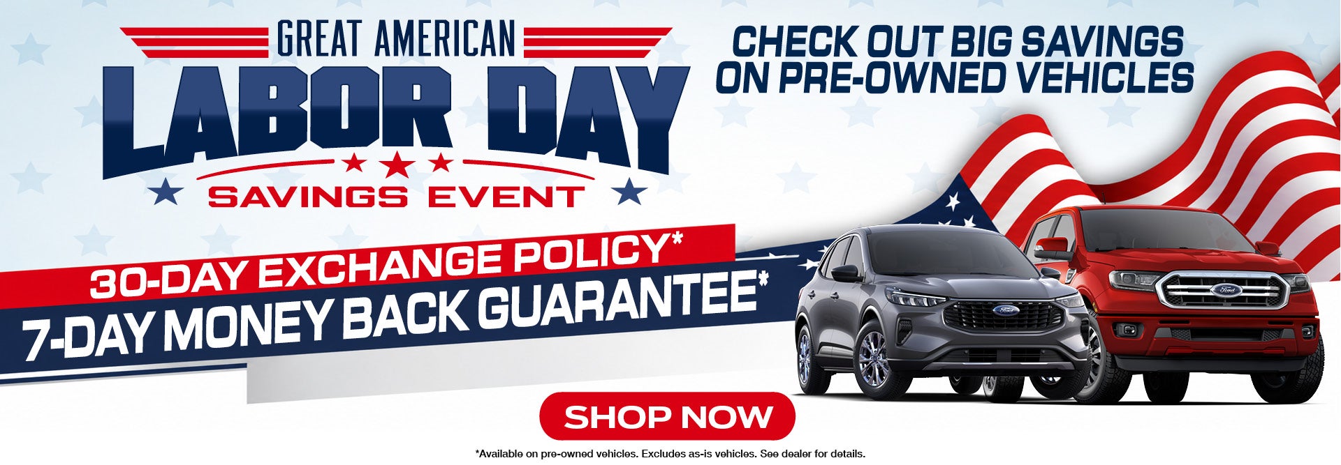 Pre-owned vehicles
