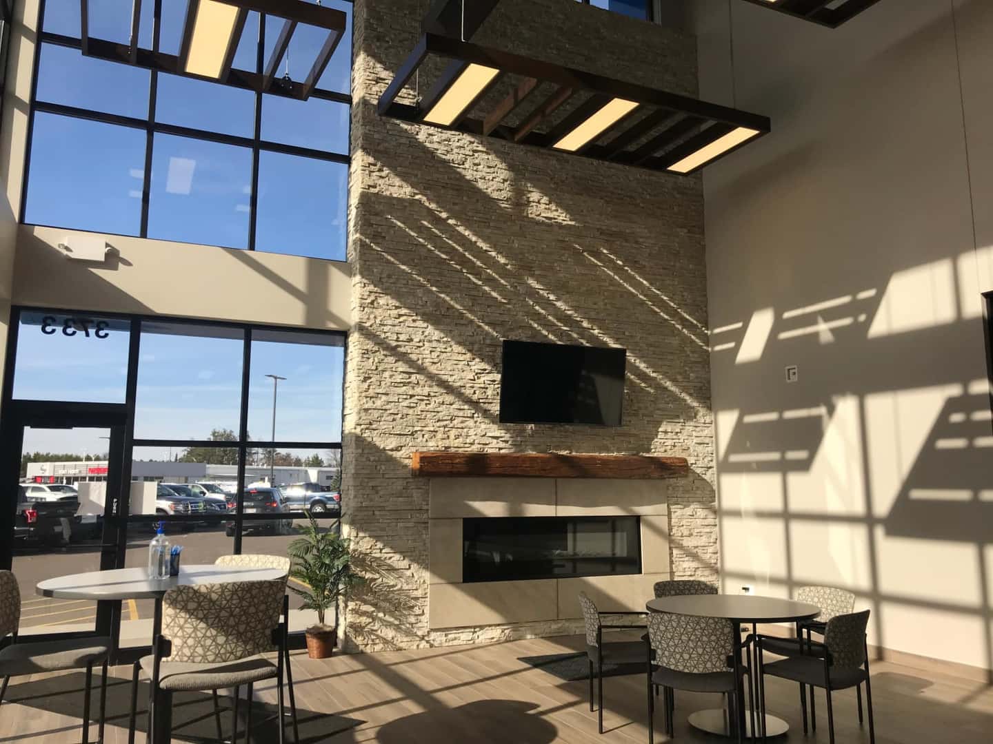 body shop interior Stevens Point Auto Center in Stevens Point WI